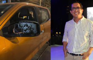 Delincuentes desmantelan camioneta de Gino Tassara