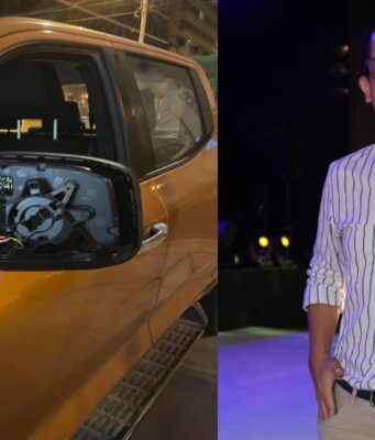 Delincuentes desmantelan camioneta de Gino Tassara