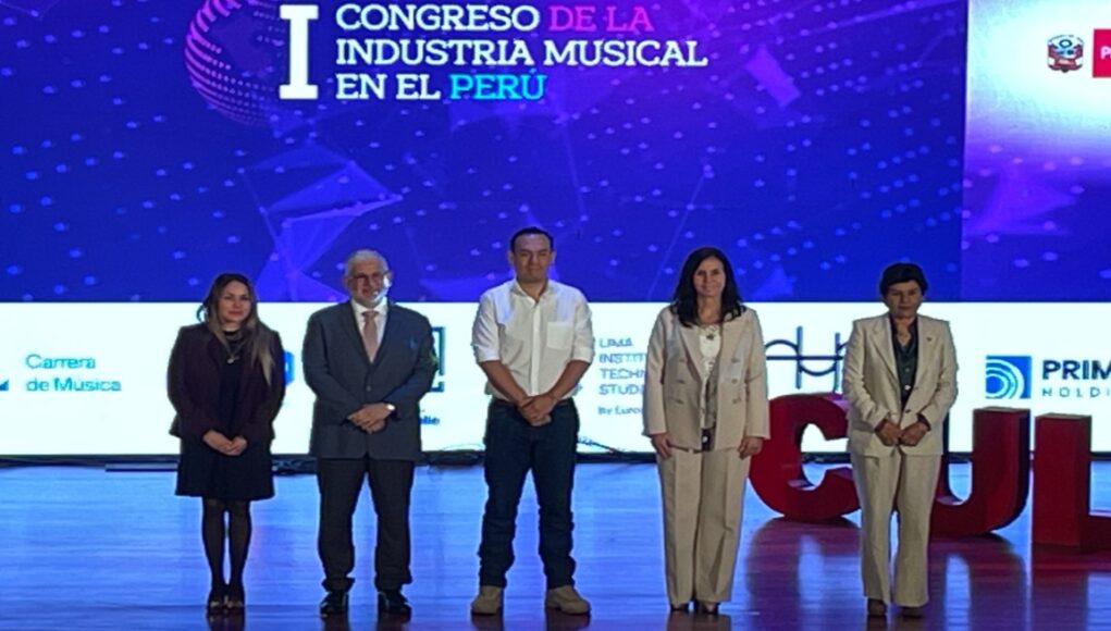 Julie Freundt celebró la presencia del presidente José Jerí en la inauguración del I Congreso de la Industria Musical en el Perú