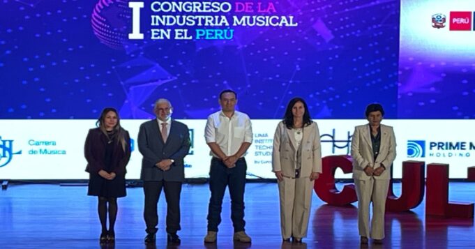 Julie Freundt celebró la presencia del presidente José Jerí en la inauguración del I Congreso de la Industria Musical en el Perú