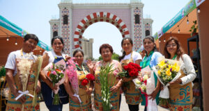 MIDAGRI impulsa cadena de valor de la floricultura con exhibición de más de 200 variedades en el Parque de la Amistad