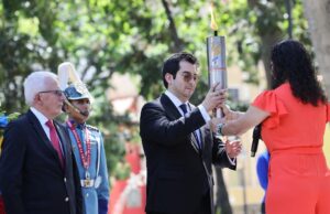 La Llama Bolivariana rumbo a los XX Juegos Bolivarianos Ayacucho–Lima 2025