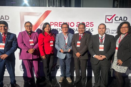 Gore Tacna gana Premio 2025 Buenas Prácticas para erradicar violencia familiar
