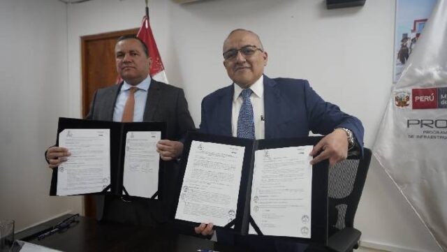 Pronied suscribe convenio para impulsar proyectos de infraestructura educativa del país