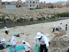 Retiran 39 toneladas de residuos del río Chillón