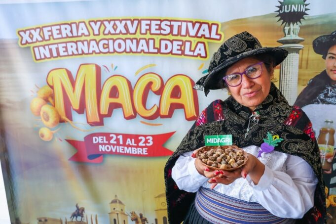 MIDAGRI lanza “XX Feria y XXV Festival Internacional de la Maca – FIMACA 2025” con pequeños productores de Junín