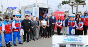 San Bartolo recibe su primera ambulancia Tipo II del SAMU