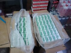 POLICÍA INCAUTA MILES DE CIGARRILLOS ILEGALES EN INMEDIACIONES DEL MERCADO CENTRAL