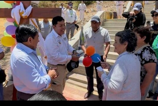 Huancavelica: Inauguran mirador turístico en el cerro Portillo. Espacio busca convertirse en un atractivo turístico en la ciudad