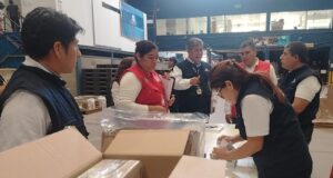ODPE Lima Centro y JNE verifican material electoral para elecciones primarias del 30 de noviembre