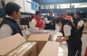 ODPE Lima Centro y JNE verifican material electoral para elecciones primarias del 30 de noviembre
