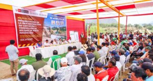 MIDAGRI y Gobierno Regional de Lambayeque dan inicio a obras para la rehabilitación del Sistema de Riego Magdalena