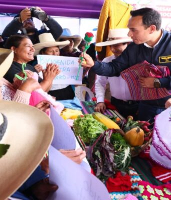 Ministra Lesly Shica llega a Cajamarca donde los programas sociales del Midis atienden a más del 60 % de la población