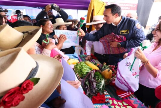 Ministra Lesly Shica llega a Cajamarca donde los programas sociales del Midis atienden a más del 60 % de la población