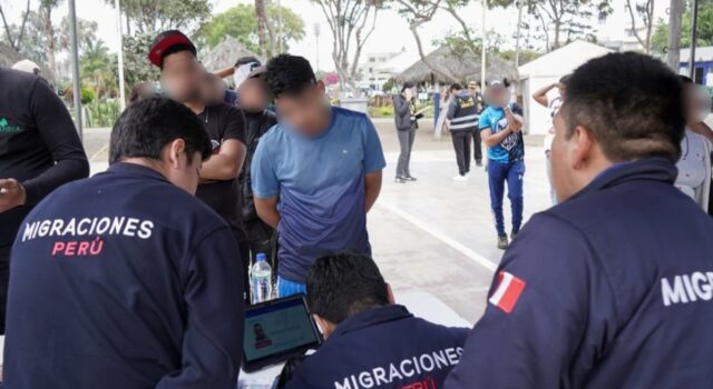 Migraciones y PNP intensifican megaoperativos de fiscalización a extranjeros en el distrito de San Martín de Porres