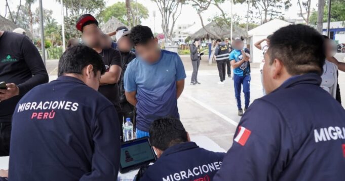 Migraciones y PNP intensifican megaoperativos de fiscalización a extranjeros en el distrito de San Martín de Porres