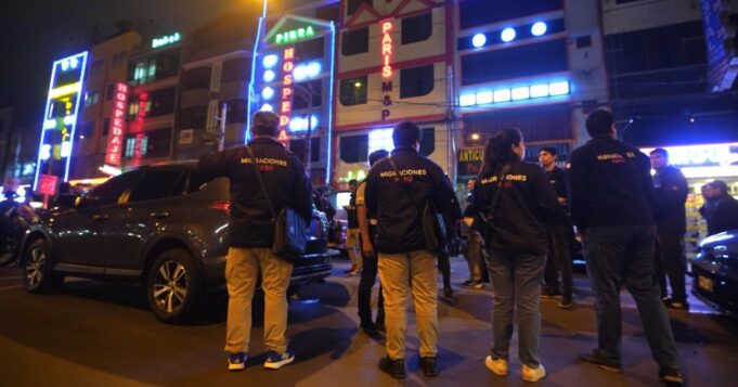 Estado de emergencia: Migraciones ejecutó más de 40 operativos de verificación y fiscalización migratoria en Lima y el Callao