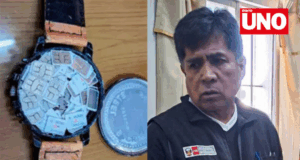 Docente es detenido al intentar ingresar 55 chips de celular ocultos en un reloj al penal de Arequipa