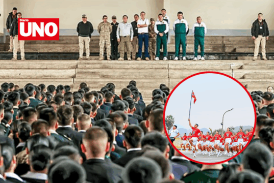 José Jerí supervisó formación de futuros policías en Puente Piedra