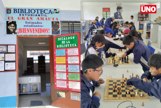 📰 En San Pedro de Casta, la I. E. José Carlos Mariátegui se transforma en epicentro cultural con su Semana de la Biblioteca Escolar