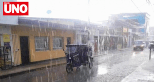 Senamhi declara alerta naranja por lluvias intensas en el norte del Perú