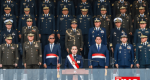 Jerí promete mano dura contra la delincuencia en ceremonia militar