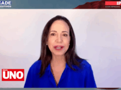 «Venezuela será libre, contamos con ustedes, con el Perú, hasta el final», dice Machado en CADE 2025