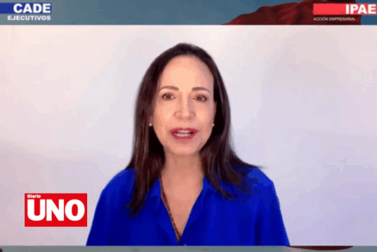 «Venezuela será libre, contamos con ustedes, con el Perú, hasta el final», dice Machado en CADE 2025