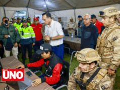 Jerí supervisa operativos militares contra la delincuencia y visita zona afectada por incendio