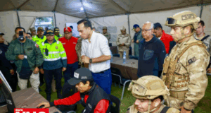 Jerí supervisa operativos militares contra la delincuencia y visita zona afectada por incendio