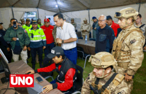 Jerí supervisa operativos militares contra la delincuencia y visita zona afectada por incendio