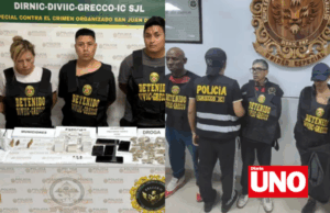 PNP desarticula dos bandas criminales dedicadas a la extorsión y el tráfico de drogas en SJL y el Callao