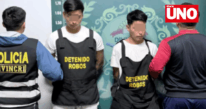 Detienen a dos primos que «marcaron» y robaron S/ 20 mil a empresario en pleno centro de Trujillo