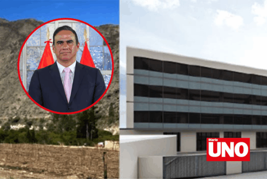 Ministro de Trabajo supervisa terreno donde EsSalud construirá nuevo hospital en Huánuco