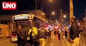 Desarticulan red de extorsión «Gota a Gota» tras ataque a bus en Chorrillos
