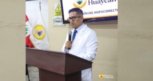 Maycol Baldeón: “La reestructuración del Hospital de Huaycán y la atención de calidad a los pacientes serán mis constantes en mi gestión”