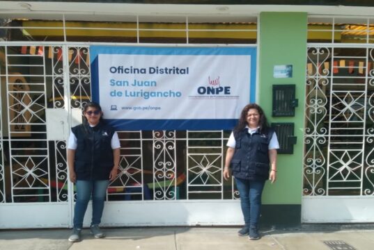 ODPE Lima Centro instala 49 oficinas distritales para el desarrollo de las elecciones primarias