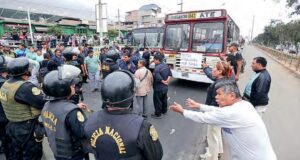 Paro de transportes semanales