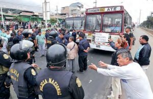 Paro de transportes semanales