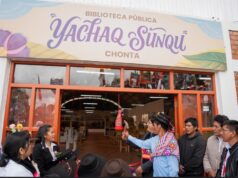 Biblioteca Nacional inaugura primera sede rural en Huancavelica