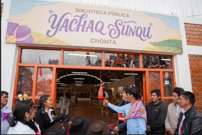 Biblioteca Nacional inaugura primera sede rural en Huancavelica