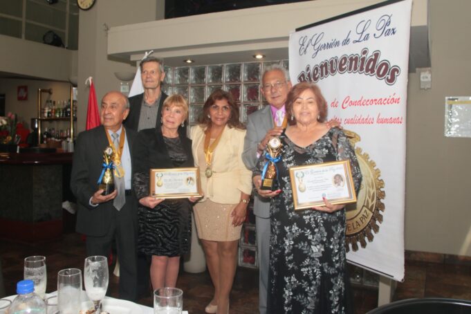El Gorrión de la Paz 2025: Ceremonia de entrega de Condecoración Internacional a personalidades distinguidas