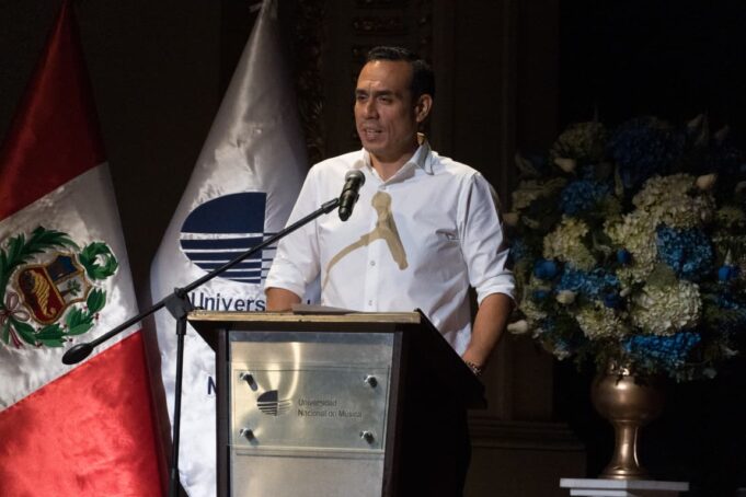 Presidente José Jerí apuesta por la música