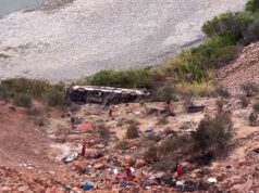 Tragedia en Arequipa: al menos 37 muertos y 15 heridos al desbarrancarse bus interprovincial