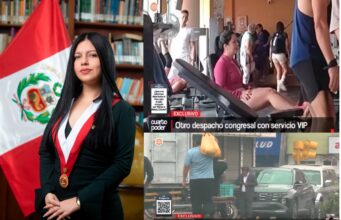 Congresista Ariana Orué: denuncian que usa a su trabajador de ‘lleva y trae’ al gimnasio y contratar en el Parlamento al socio de su hermana