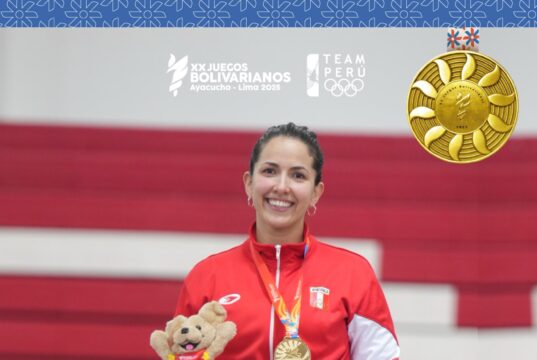 María Luisa Doig logró medalla de oro en modalidad espada de Esgrima para el «Team Perú»