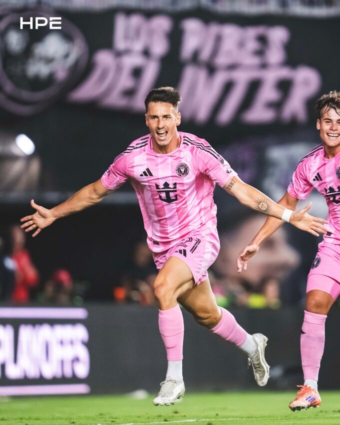 Inter Miami de Lionel Messi finalista de la MLS al golear a New York City 5-1