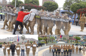 Alcalde de El Agustino Richar Socia presentó al nuevo Grupo Especial de Intervenciones Rápidas – GEIR de su distrito