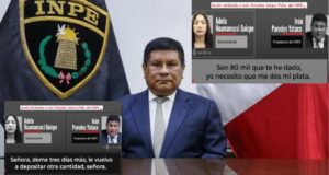 ¡Escándalo! audios comprometen al jefe del INPE: en cobro de S/80 mil para liberar a un reo
