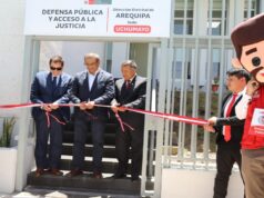 Arequipa: Ministerio de Justicia inaugura sede de la Defensa Pública en Uchumayo para atención gratuita a más de 18 mil ciudadanos